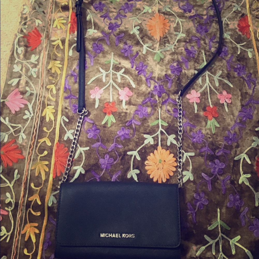 Michael Kors her set travel saffiano leather bag